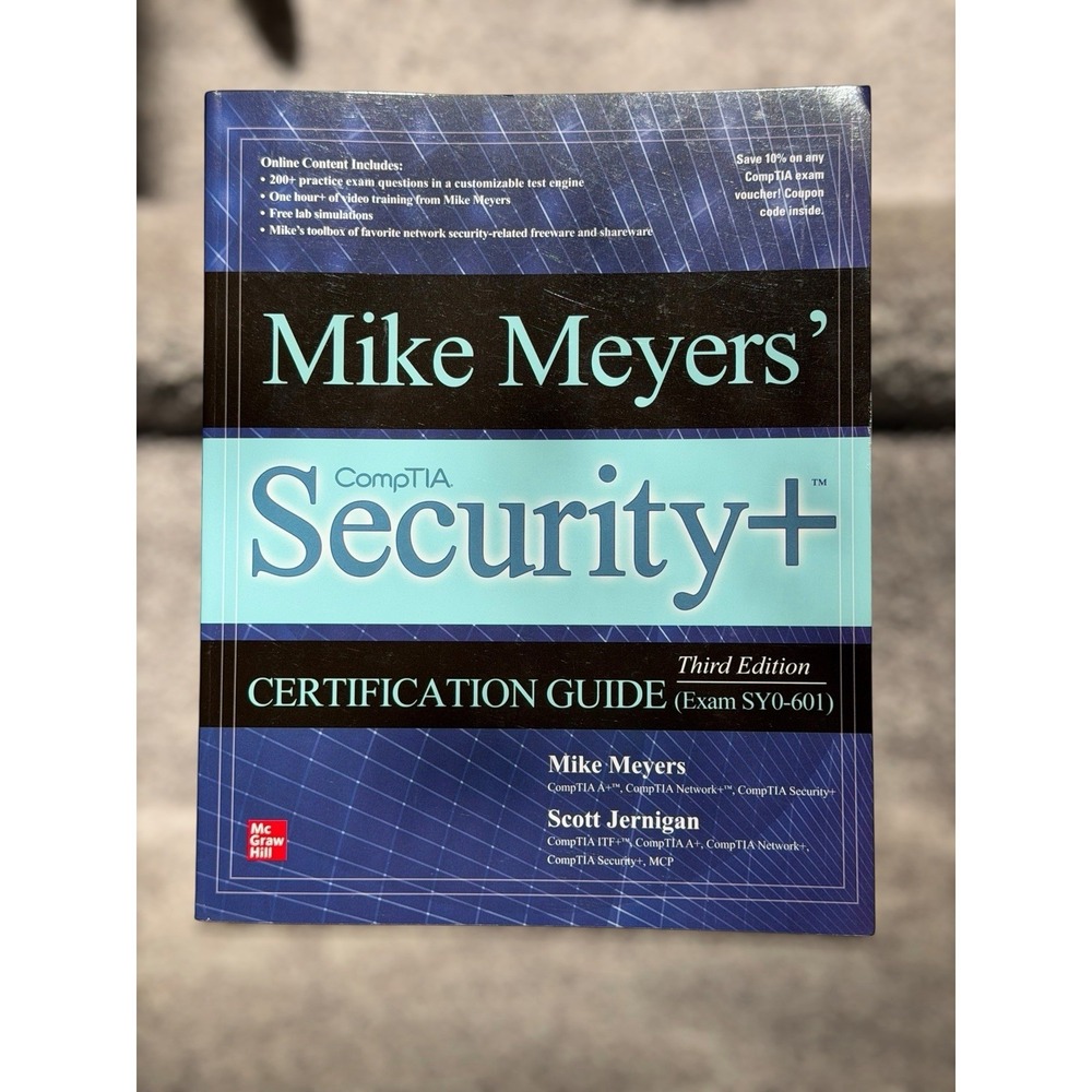 Mike Meyers' CompTIA Security+ Certification Guide, 3rd Edition (Exam Sy0-601)